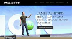 Desktop Screenshot of jamesashford.com